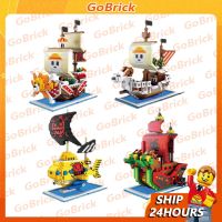 【Ready stock】ของเล่นตัวต่อเลโก้เรือโจรสลัด นาโน วันพีช ของขวัญสําหรับเด็ก GoBrick045 DIY