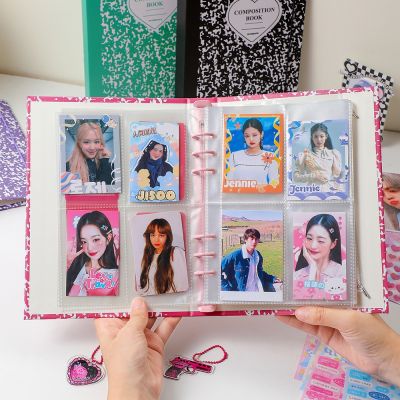 【LZ】 A5 Photocard Holder Diy Binder Photocards Idol Photo Album Picture Collect Book Kpop Photocard Binder Scrapbook Cards Album