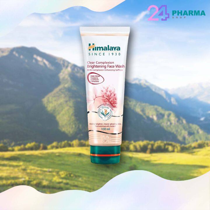 HIMALAYA WHITENING FACE WASH (100มล.) หิมาลายา โฟมล้างหน้าสำหรับลดรอยจุดด่างดำ