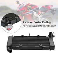 AMARK ระบายความร้อนเย็นหม้อน้ำ CBR500R อลูมิเนียมถังน้ำอะไหล่เหมาะสำหรับฮอนด้า CBR500R 2019 2020 2021 2022 2023