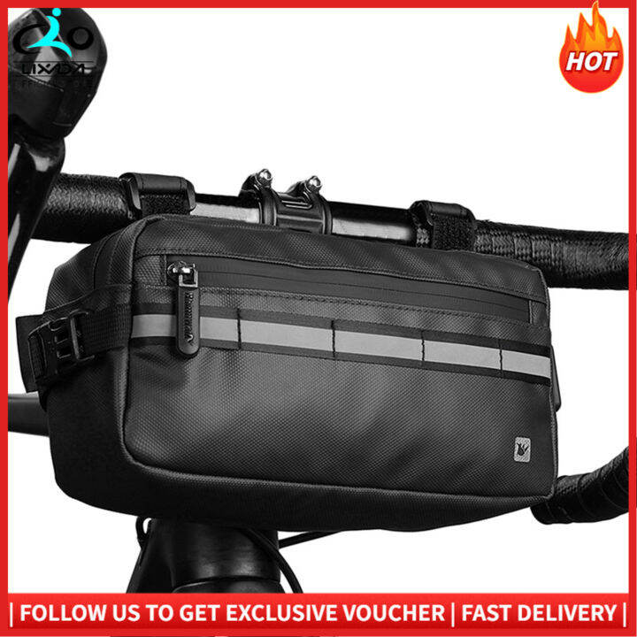 Bike Handlebar Bag Bicycle Front Beam Bag Multifunctional Shoulder Bag