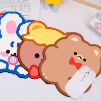 Animal Coaster Cartoon Mouse Pad Mouse Anti-slip Pad Mouse Pad Cartoon Lovely Anti-skid Decorative INS Desktop Decoration