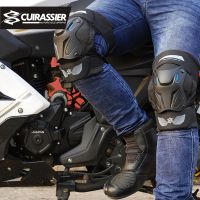 Cuirassier Motocross Kneepad Motorbike Protective Motorcycle Knee Pads Equipement Moto Racing Guards Off-Road Elbow Protection