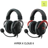 หูฟัง HYPER X CLOUD II สีแดง // สีเทา (HYPER X HEADSET CLOUD II GUN METAL // RED) ประกัน 2 ปี