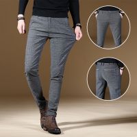 2022 Fashion High Quality Men Pants Spring Autumn Men Pants Trousers Male Classic Business Casual Trousers Full length