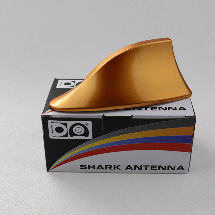 Orange Antenna For Car，Universal Shark Fin Antenna AM FM Aerial Car