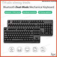 【แป้นพิมพ์】 Royal Kludge Rk 987 Dual Mode Real Bluetooth Mechanical Keyboard Hot swappable Gaming Keyboards Wireless 87Keys And 104Keys RK987 3 Mode Hot swap Keyboard Mechanical Sink for mac pc computer Christmas Gift