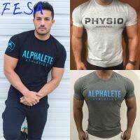 FESA Men T-Shirts Quick Dry Tight High Quality Sports TShirts Bodybuilding Gym Shirts