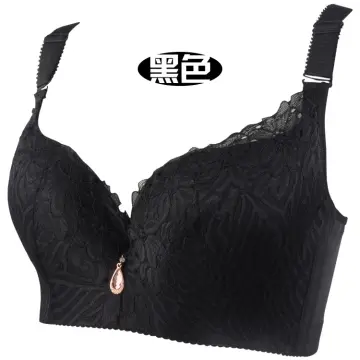 Plusgalpret Push Up Padded Bras for Women Lace Emboridery Plus Size Bra Add  Two Cup Underwire