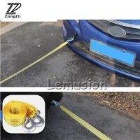 ZD 1x Car Accessories For Renault Megane 2 3 Duster VW Touran Passat B6 Golf T5 T4 Fiat 500 3 Meters 3Tons Car Trailer Rope Hook