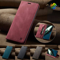 เคสหนังสำหรับ Xiaomi 12 12T Redmi NOTE 12 Pro Plus + 5G 11S 11 4G + NOTE12Pro โทรศัพท์เคสแบบพับปิดได้ Casing Magnetik R กระเป๋าเงินใส่บัตรแบบคลาสสิก