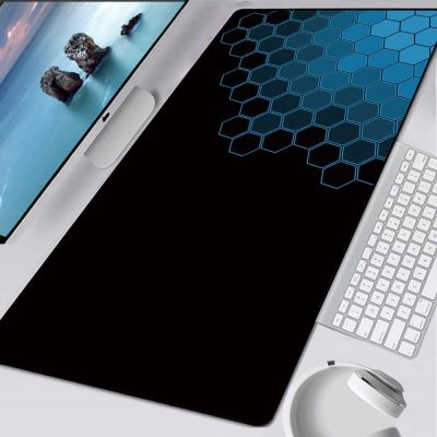 Geometric Gaming Accessories MousePad Washable Rubber Computer Laptop Gamer Extended XXL Deskmat Anti-slip Large Anime Mice Pad