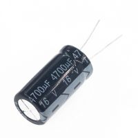 10Pcs 4700UF 16V 4700MFD 16โวลต์ ± 20% -40 + 105C อลูมิเนียมตัวเก็บประจุแบบอิเล็กโทรไลติก13 × 25Mm