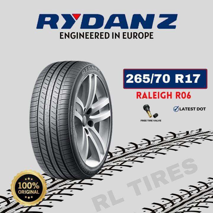 Rydanz Tire 265/60 R18 Raleigh R06 | Lazada PH
