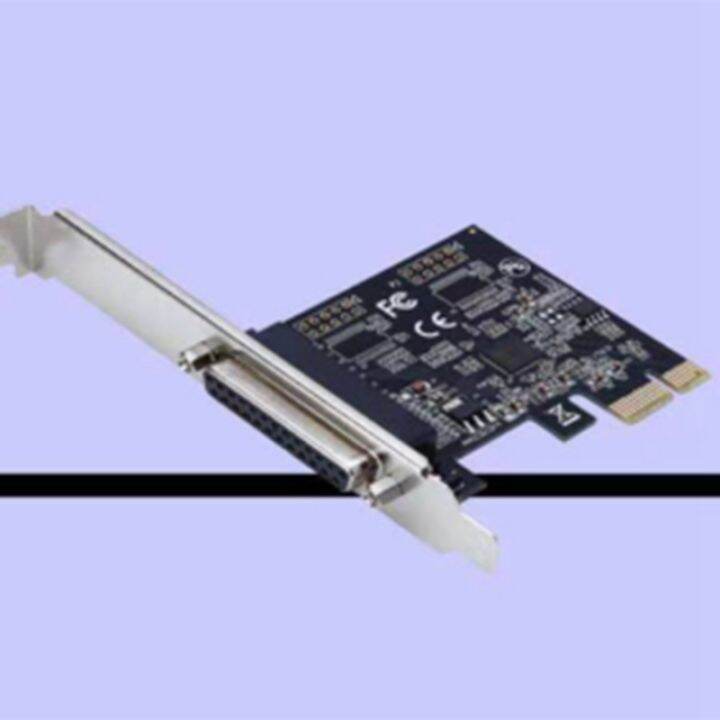 1-piece-high-quality-parallel-port-db25-25pin-pcie-riser-card-lpt-printer-to-pci-e-express-card-converter-adapter