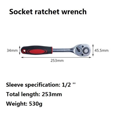 【CW】 1pc 1/2 inch Drive Hexagon Socket Wrench 27-32 mm Diameter Remove Hand Car Repair Tools Ratchet drill