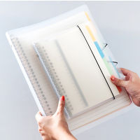 60sheets A4B5A5 Frosted Cover Notebook GridLine Loose-leaf 302620 Holes Binder Inner Pages Paper Planner Agenda Notepad