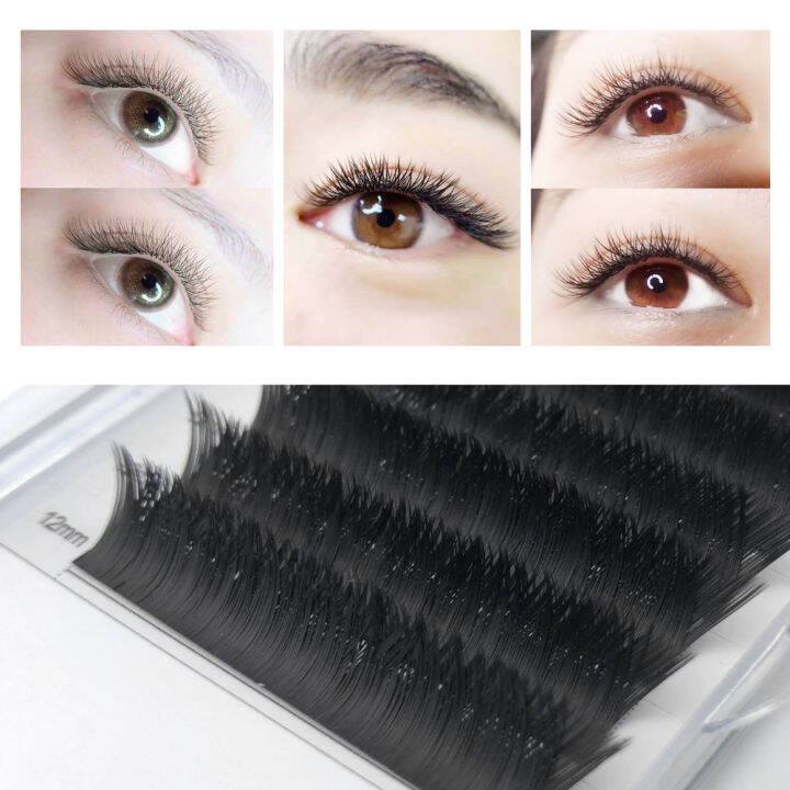 nagaraku-3-cases-lot-v-shape-ellipse-flat-split-tips-eyelash-extension-weaving-progress-double-tips-easy-fans-eyelash-super-soft