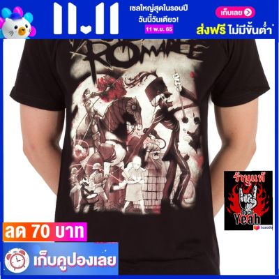 เสื้อวง MY CHEMICAL ROMANCE เสื้อร็อค เสื้อทัวร์ มายเคมิคอลโรแมนซ์ ไซส์ยุโรป RCM1621