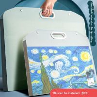 A2/4k/a3/4k Storage Box Art Sketch Paper Storage Painting Bag Waterproof Handbag Photo Album Storage This Art Painting Folder Da