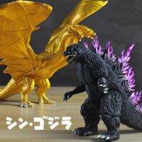 ☃นอกจากนี้ Guxiansu570330 Godzilla 2ราชาของสัตว์ประหลาด Ghidorah ดอกบัวแดงสหัสวรรษข้อต่อที่เคลื่อนไหวได้โมเดลของเล่นรูป