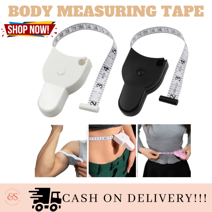 Waist Measuring Tape Body Waist Accurate Head Hips Legs Retractable Measure  Tape
