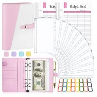 【hot】 26Pcs A6 Budget Binder Cash Envelopes for Money Saving Organizer with Pockets Sheets and Self-adhesive Labels