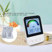 FIZOO อิเล็กทรอนิกส์ดิจิตอล Thermohygrometer เครื่องวัดอุณหภูมิภายในเครื่องวัดความชื้นของอากาศแห้งและเปียกเครื่องมือวัดความชื้นแนะนำ Comfort