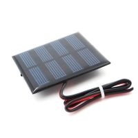 1V 1.5V 2V Solar Panel with 30cm wire Mini Solar System DIY For Battery Cell Phone Charger 0.5W 0.45W 0.65W 0.2W 0.3W 0.6W Solar Wires Leads Adapters