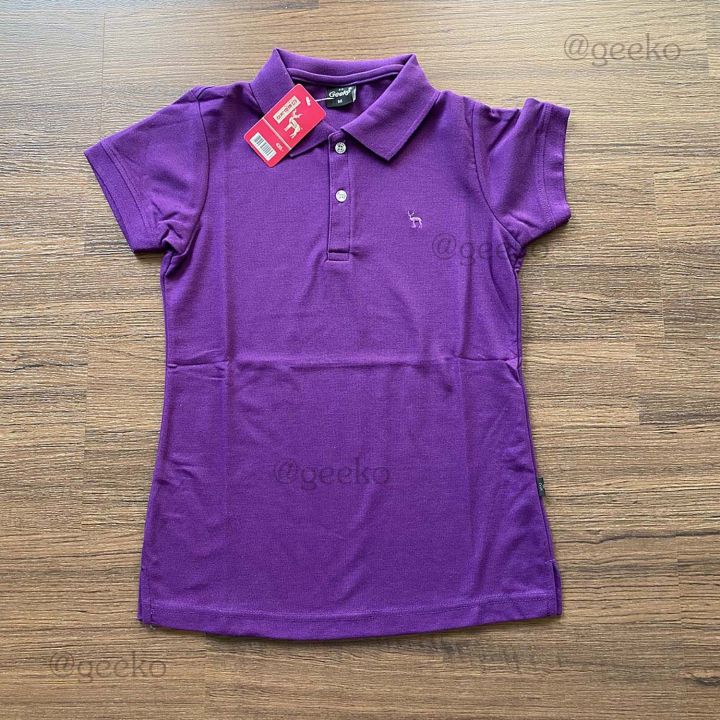 poloshirt-geeko-ตรากวาง-สีม่วงเข้ม-แบบสวย-ใส่สบายไม่ร้อน-สุดยอดสินค้าขายดี-อันดับ-1-เป็นแบรนด์คนไทย-ผลิตโดยคนไทย-ใช้วัตถุดิบในประเทศไทยทั้งหมด-100-สวมใส่ได้ทุกเพศ-ทุกวัย-เนื้อผ้านุ่ม-สวมใส่สบาย