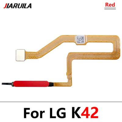 สำหรับ Lg K42 K52เซ็นเซอร์ลายนิ้วมือสัมผัส Id บ้านริบบิ้นสายเคเบิลงอได้เซ็นเซอร์กลับคีย์