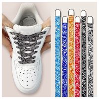 2022 Fashion Elastic laces Sneakers Kids Adult 8MM Flat Shoelace without ties AF1/AJ No tie Shoelaces for Shoes Accessories