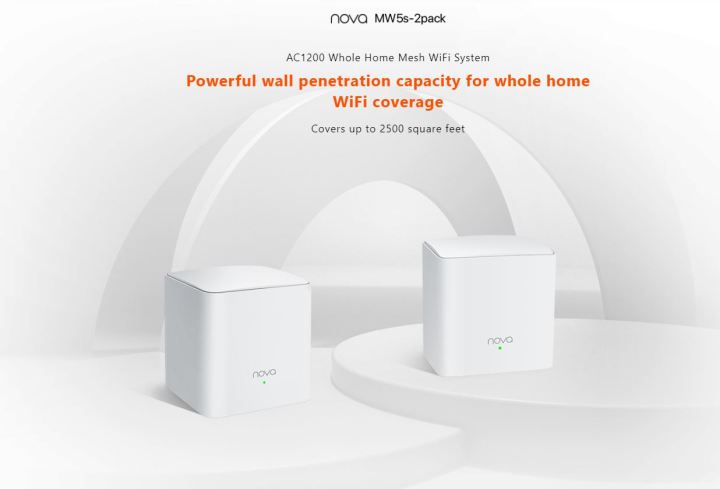 tenda-mw5s-2-pack-gigabyte-port-mesh-ac1200-whole-home-mesh-wifi-system-ประกันศูนย์ไทย-5-ปี