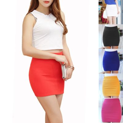 【CC】❅✓  Skirt New Fashiom Waist Female Color Office Short Skirts