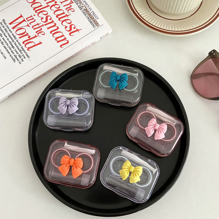 visible-clear-contact-lens-case-glasses-case-bow-contact-lens-case-transparent-contact-lens-case-contact-lens-cases