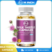 Minch Milk Thistle Capsules 1000mg Detox Support Liver Health Antioxidant