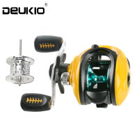 รอกตกปลา Baitcasting Reel ความเร็วสูงตื้นลึก Spool Reinforced Reel Fishing Reel