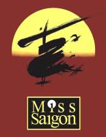 Miss Saigon ภาพยนตร์ศิลปะการพิมพ์ภาพโปสเตอร์ผ้าไหมของตกแต่งผนังบ้าน0726