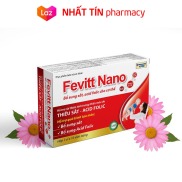 Viên uống Fero Nano bổ sung Sắt Acid Folic cho người thiếu máu phụ nữ mang