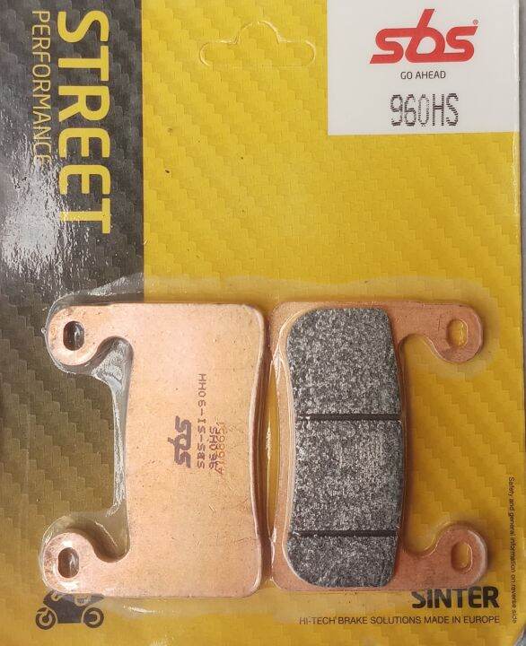 SBS Brake pads 960HS motorcycle brake pads FRONT for BMW R1250GS