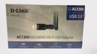 Wireless USB Adapter D-LINK (DWA-185) AC1200 MU-MIMO Wi-Fi USB Adapter (by Pansonics)