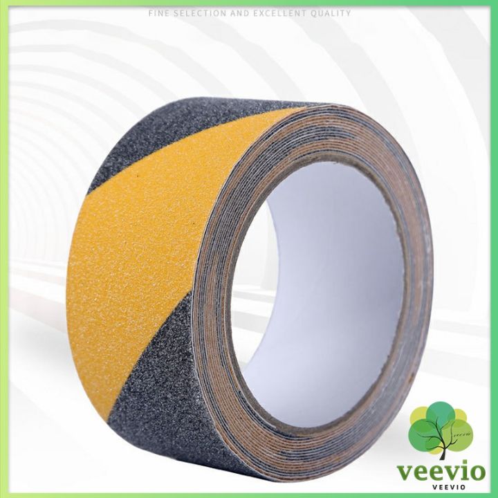 veevio-เทปตีเส้น-เทปตีเส้นพื้น-เทปกั้นเขต-5cm-5m-pvc-tape