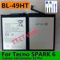 แบตเตอรี่ Tecno Spark 6 KE7 battery BL-49HT 5000mAh รับประกัน 3 เดือน