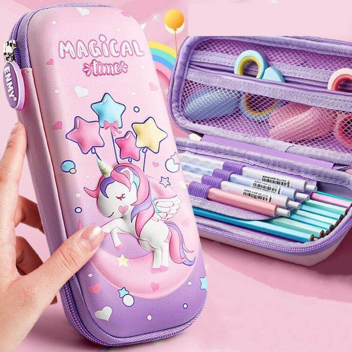 3d-unicorn-cute-pencil-box-school-student-stationery-box-children-pencil-storage-box-three-layer-large-capacity-pencil-case-gift