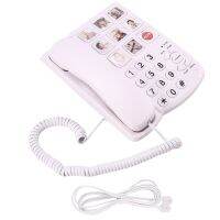 LD-858HF One-Button Distress Phone Dialing Big Button Home with Handsfree Big Button Corded Telephone