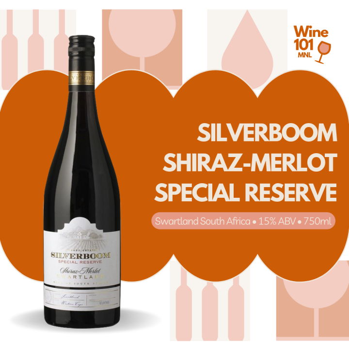 Silverboom Shiraz-Merlot Special Reserve | Lazada PH