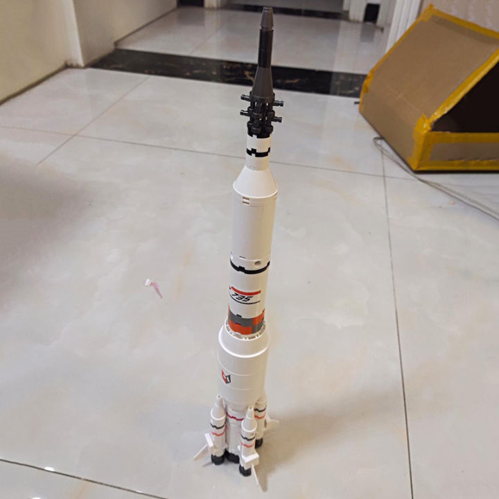 sluban-b0735-space-adventure-rocket-2-in-1เครื่องบินเครื่องบินนักบินอวกาศ3d-รุ่น-mini-blocks-อิฐของเล่นสำหรับเด็กไม่มีกล่อง
