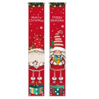 Christmas Porch Banner Christmas Door Banner Christmas Decorations Porch Signs Christmas Hanging Welcome Banner Sign Decor