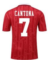 The Red Devils Retro High quality jerseys T-shirt 1992 1993 1994 1995 Classic customize Cantona Giggs Hughes Keane