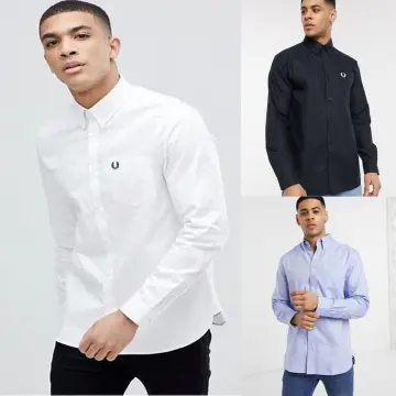 Shop Fred Perry Shirt Long Sleeve with great discounts and prices